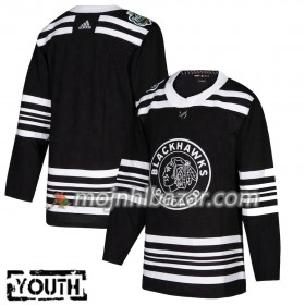 Dresovi Chicago Blackhawks Blank 2019 Winter Classic Adidas Crna Authentic - Dječji